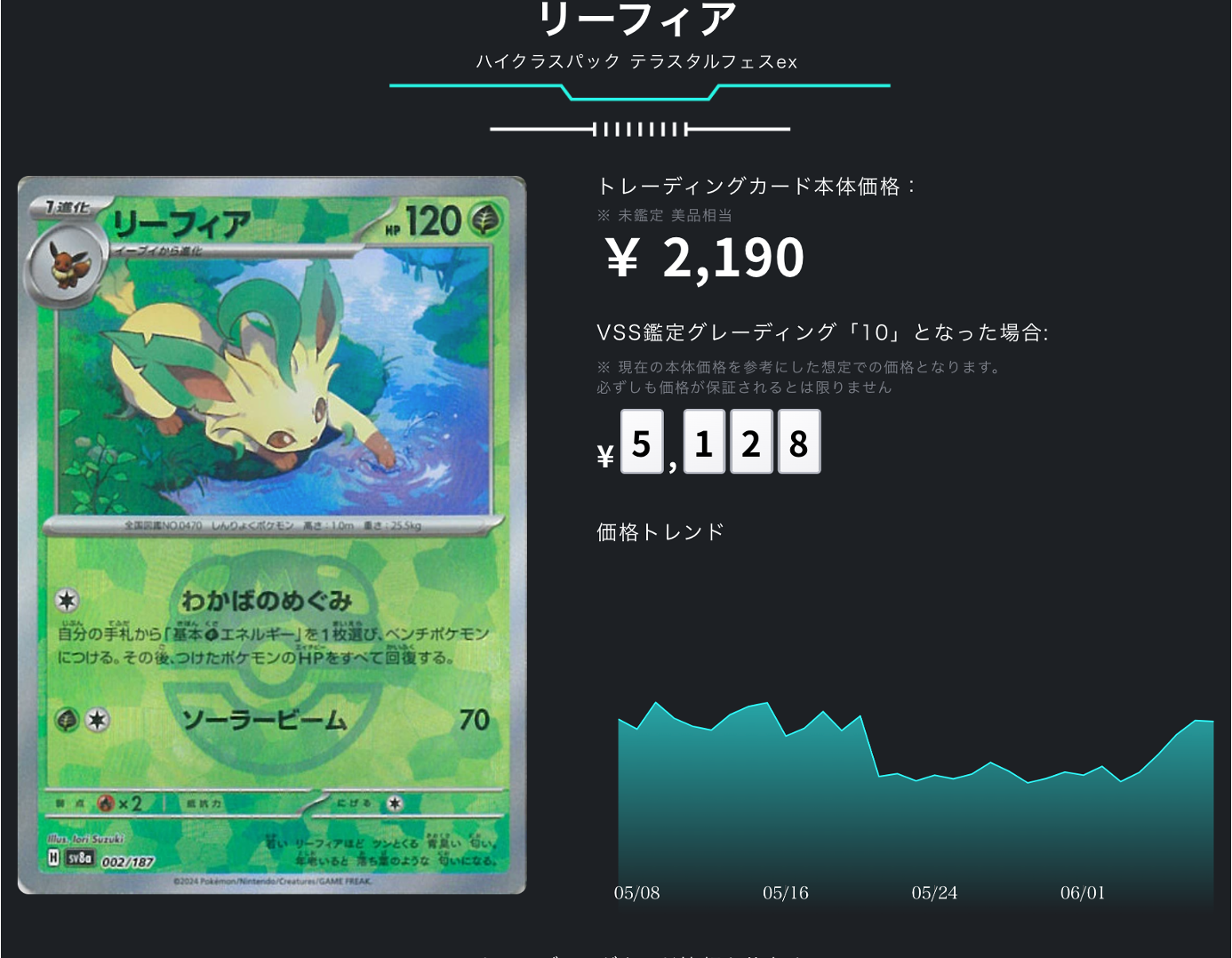 ポケモンカード　テラスタルフェスex リーフィア　マスボミラー 美品 Amazon.co.jp: ポケモンカードゲームSV sv8a ハイクラスパック