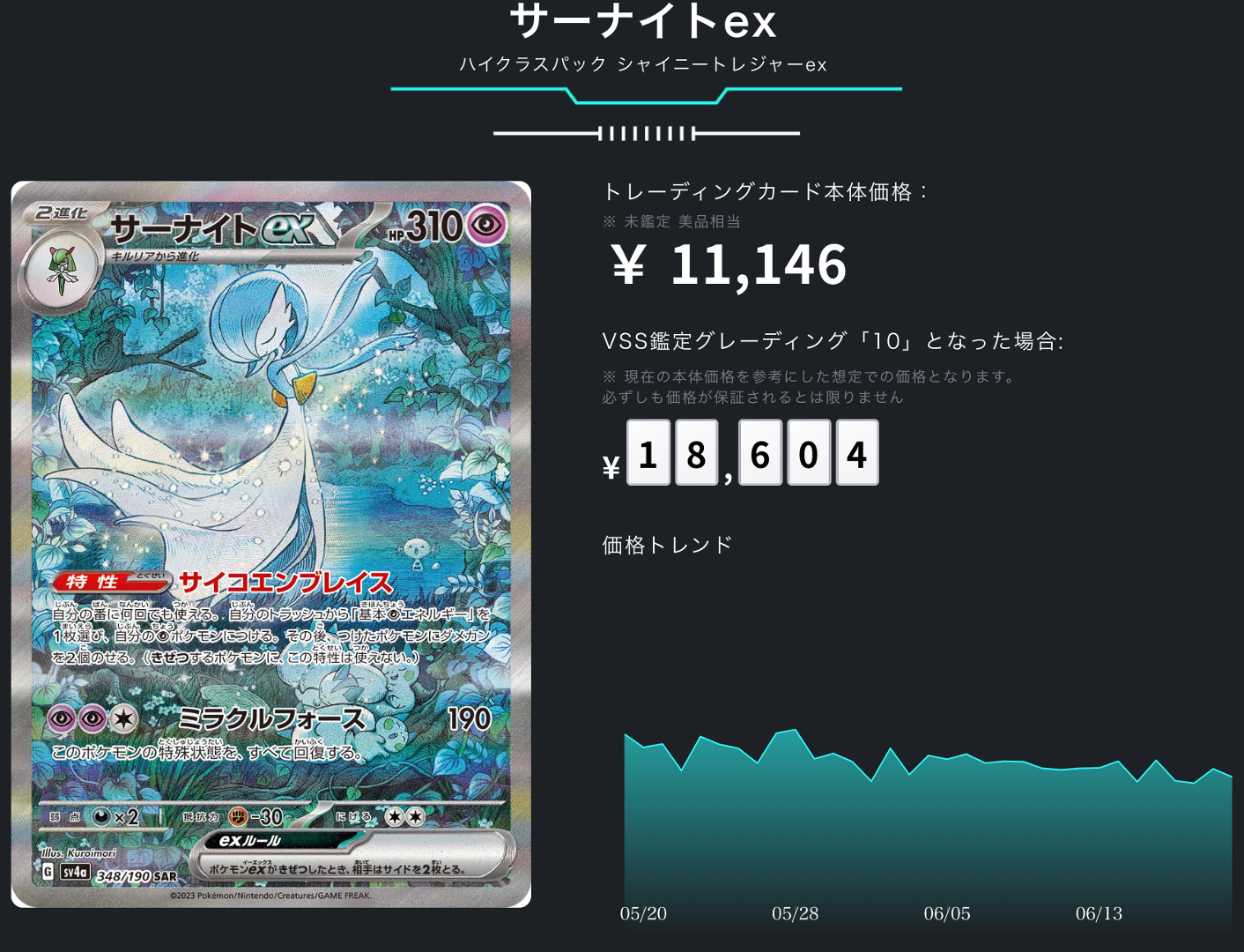 ポケモン - シャイニートレジャーex サーナイトex Amazon.co.jp: ポケモンカードゲームSV sv4a ハイクラスパック